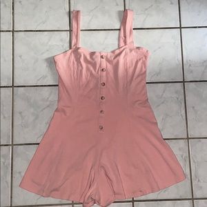 Pastel Pink Forever 21 romper